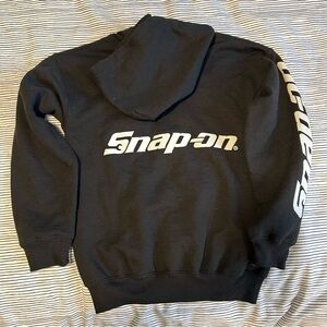Snap on Tools
Zip front hoodie